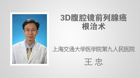 前列腺癌根治-3D腹腔镜